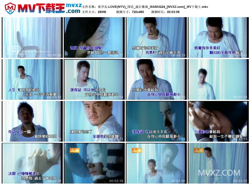 张学友-LOVE(MTV)_国语_流行歌曲_MA503224